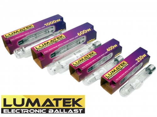 Νέοι λαμπτήρες Metal Halide από την Lumatek